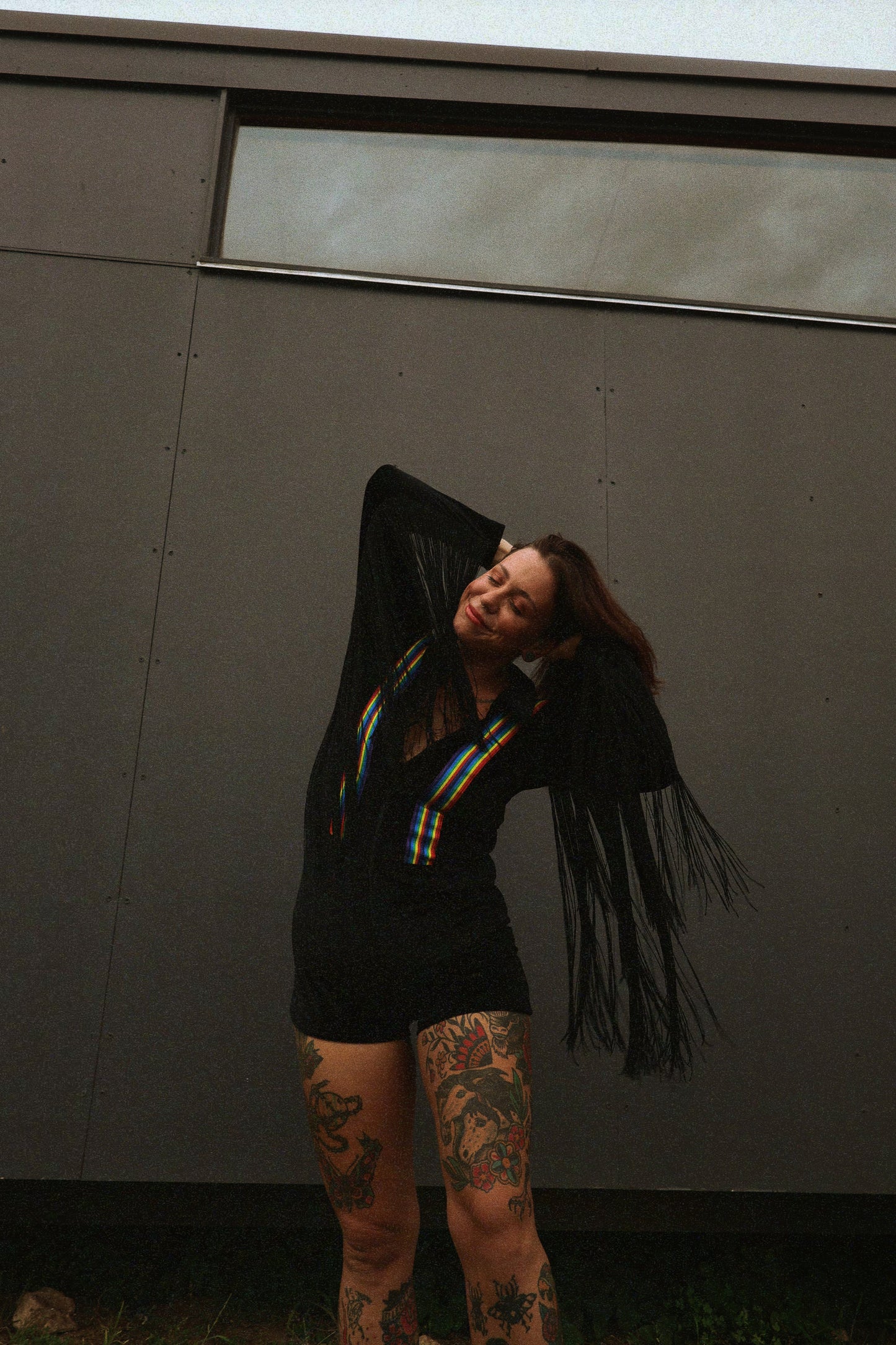 OUT & OUTLAWED π Handmade Fringe Jumpsuit