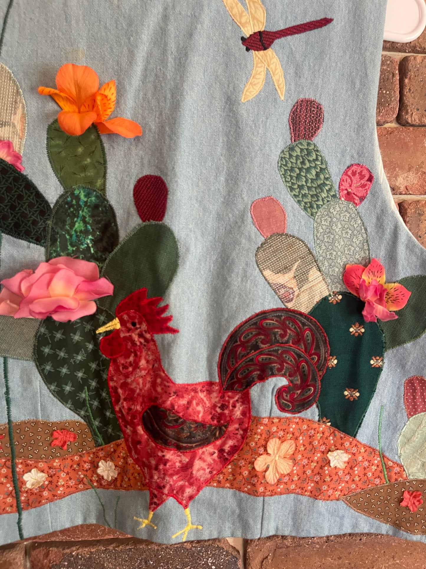 HANDMADE WILDFLOWER VEST