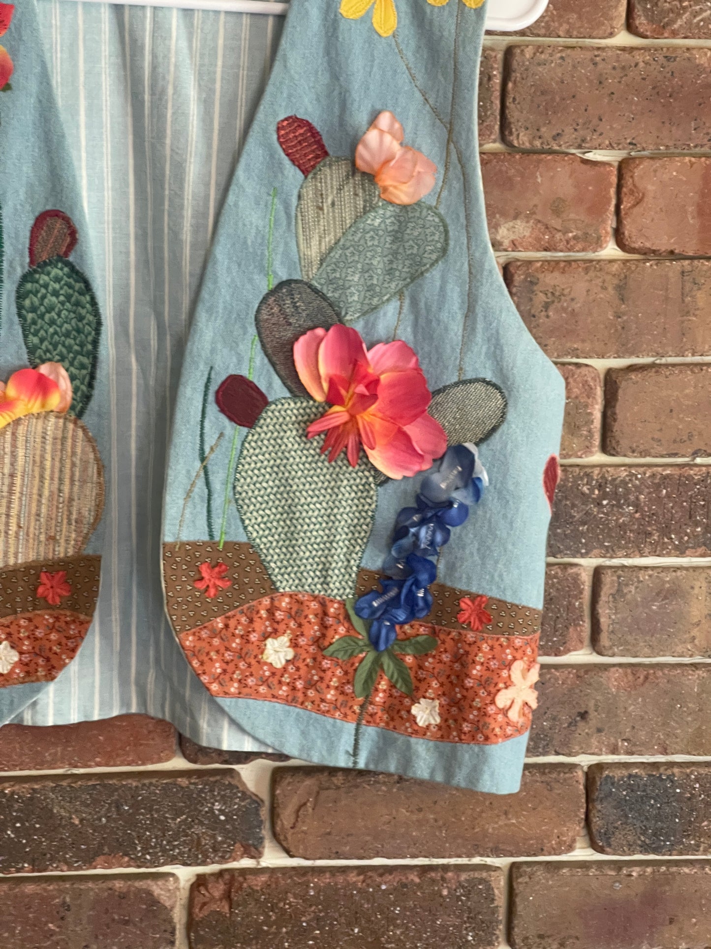 HANDMADE WILDFLOWER VEST