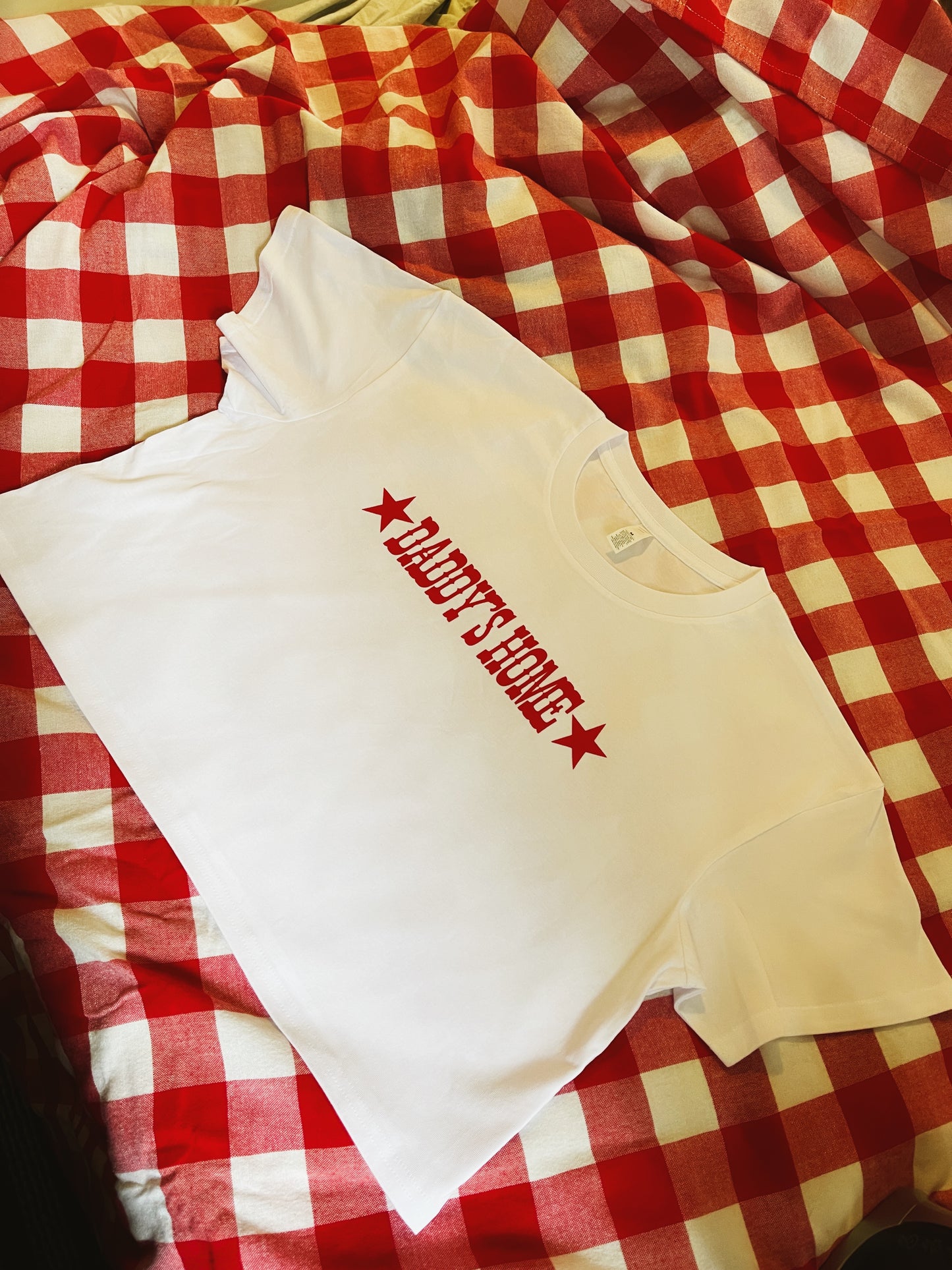 The Star Logo Loose-Fitted Cropped Tee