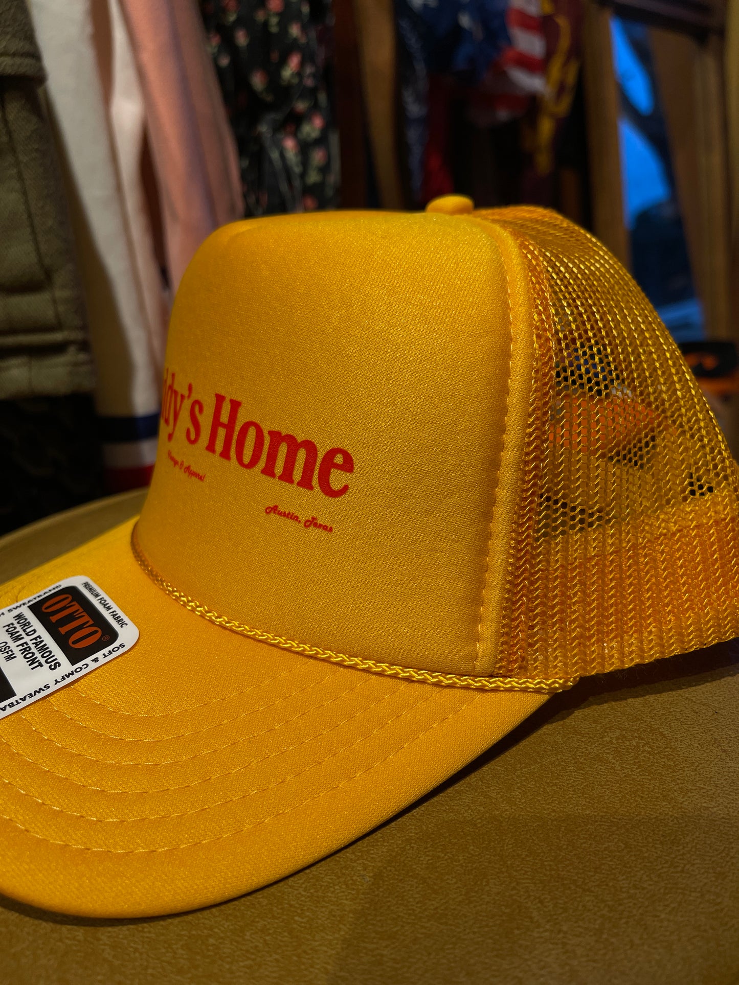 Daddy’s Home Retro Gold Foam Trucker Hat