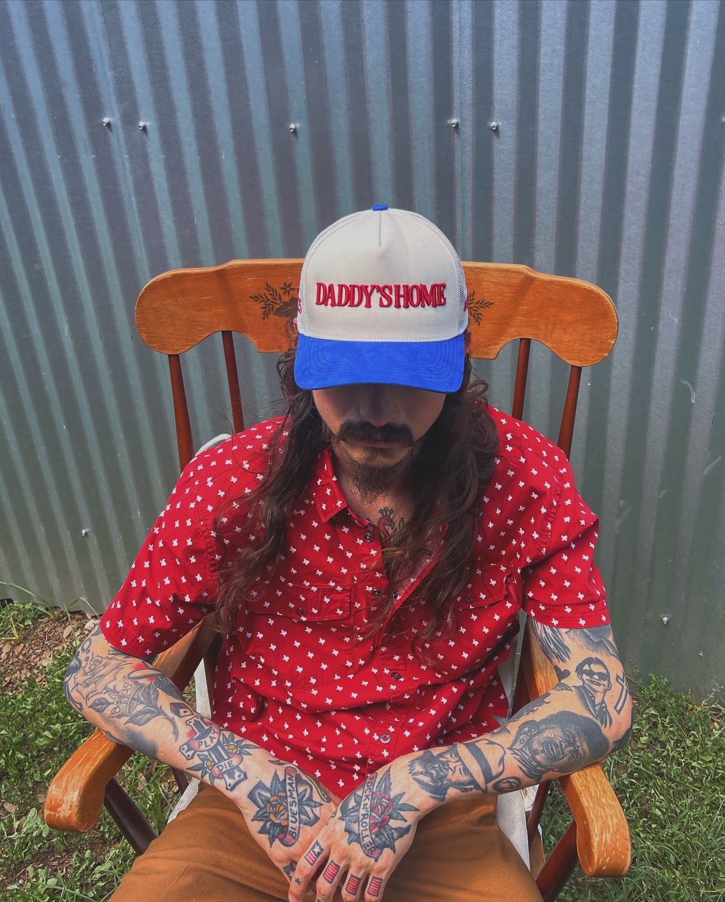 DADDY’S HOME Austin 2025 Red, White & Blue hat
