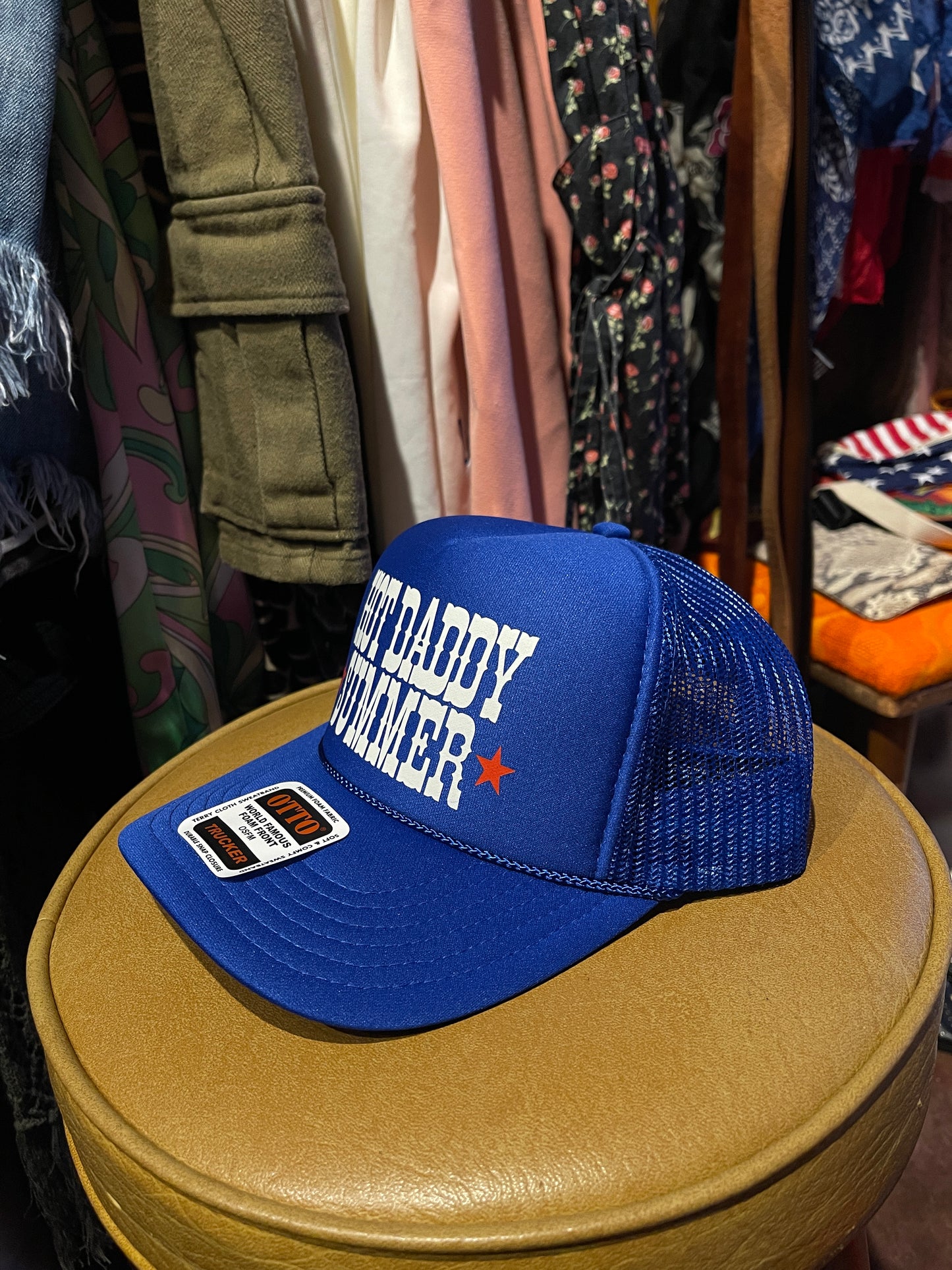 HOT DADDY SUMMER foam trucker hat