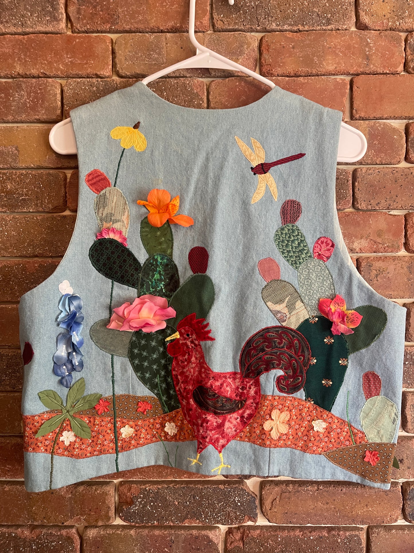 HANDMADE WILDFLOWER VEST