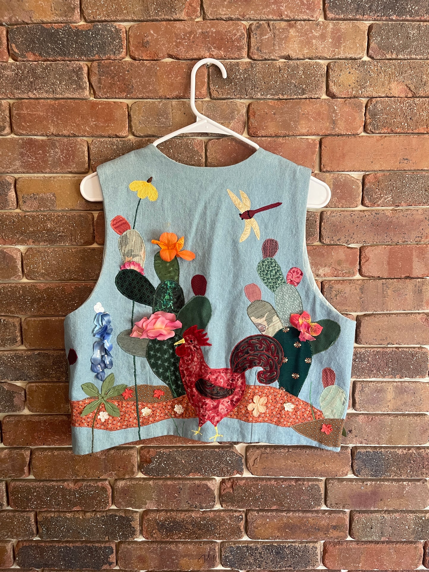HANDMADE WILDFLOWER VEST
