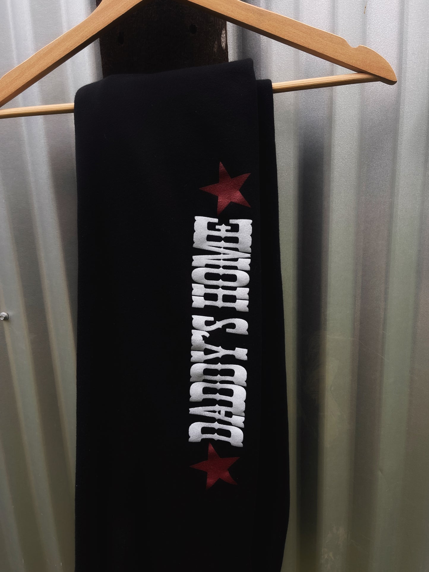 Daddy’s Home Star Logo Black Sweatpants