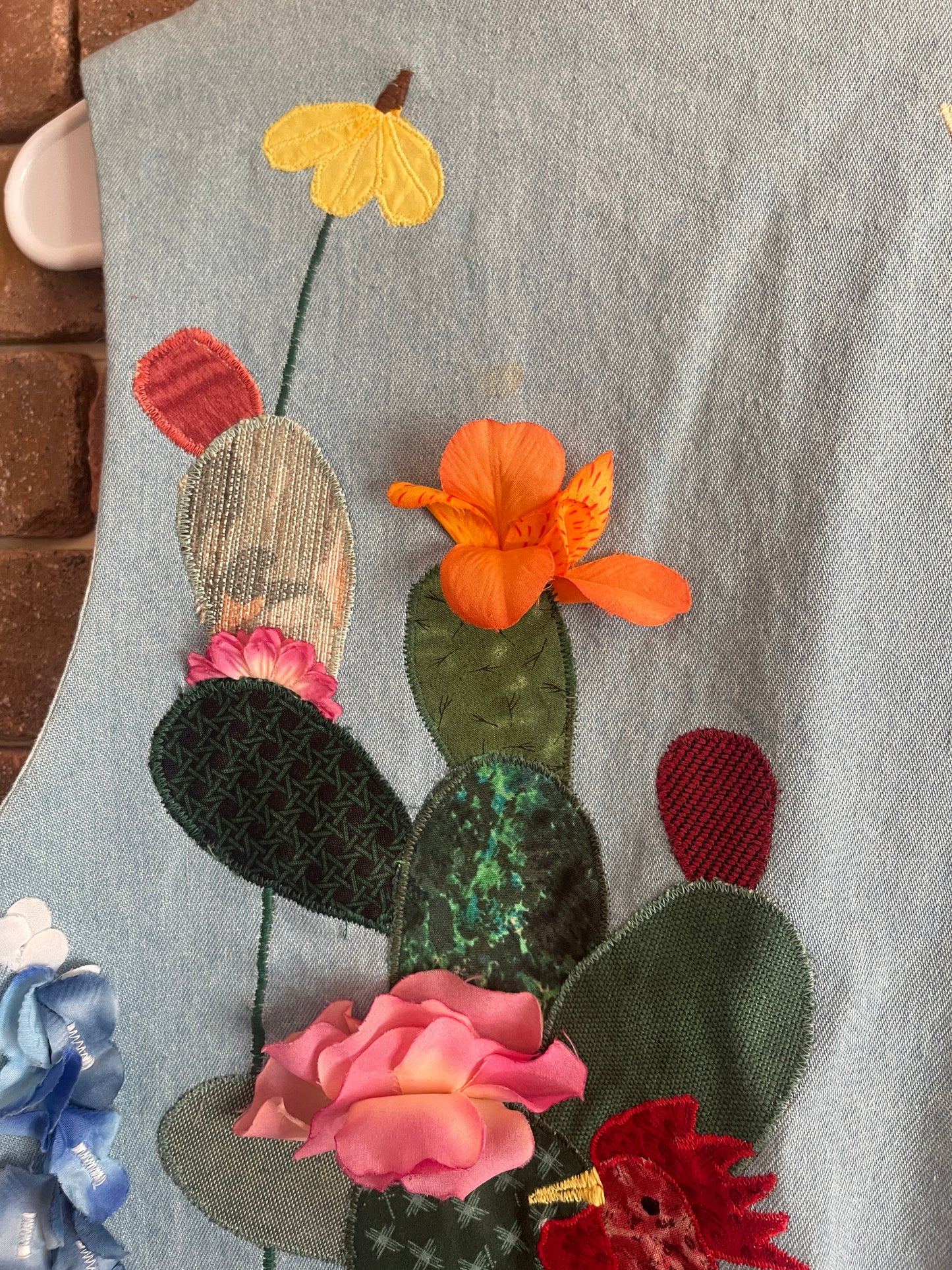 HANDMADE WILDFLOWER VEST