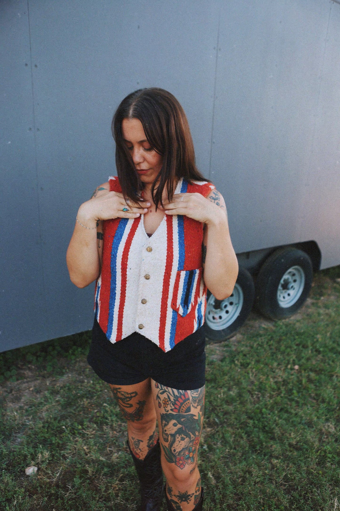 HAND-CRAFTED ✨ SADDLE BLANKET 🐎 VEST