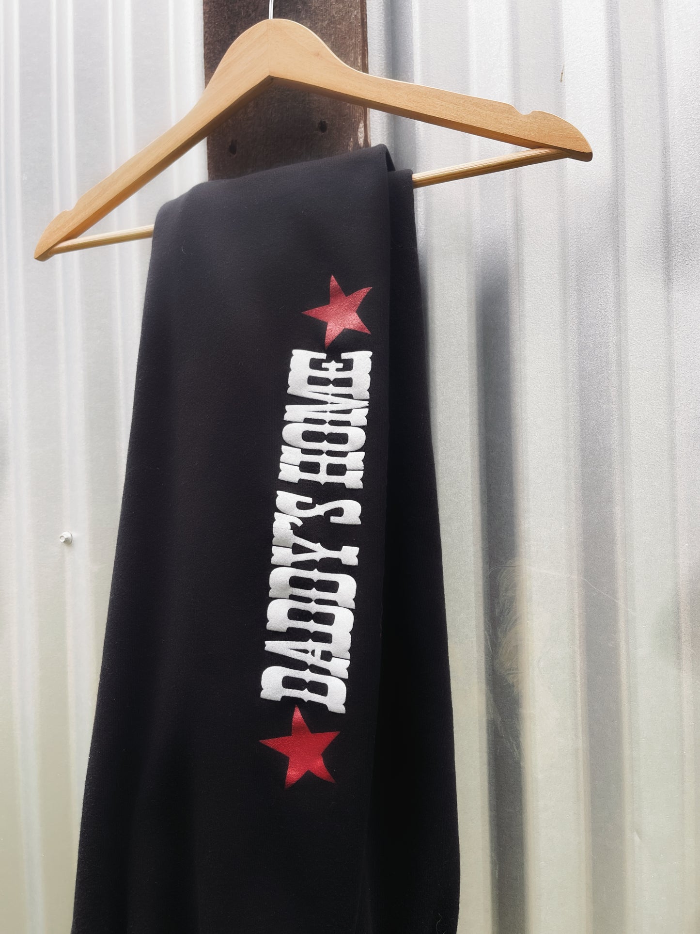 Daddy’s Home Star Logo Black Sweatpants