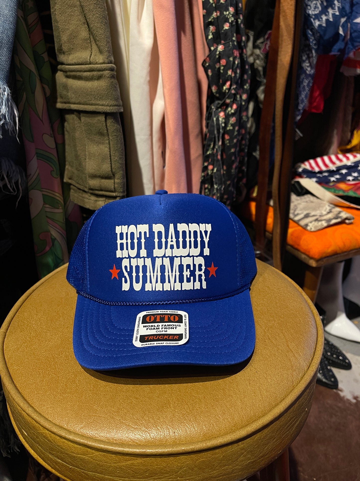 HOT DADDY SUMMER foam trucker hat