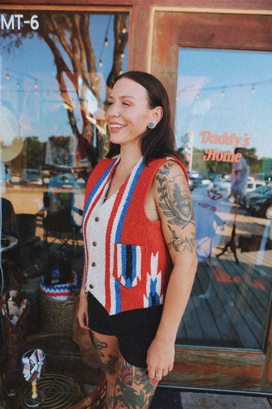 HAND-CRAFTED ✨ SADDLE BLANKET  🐎  VEST