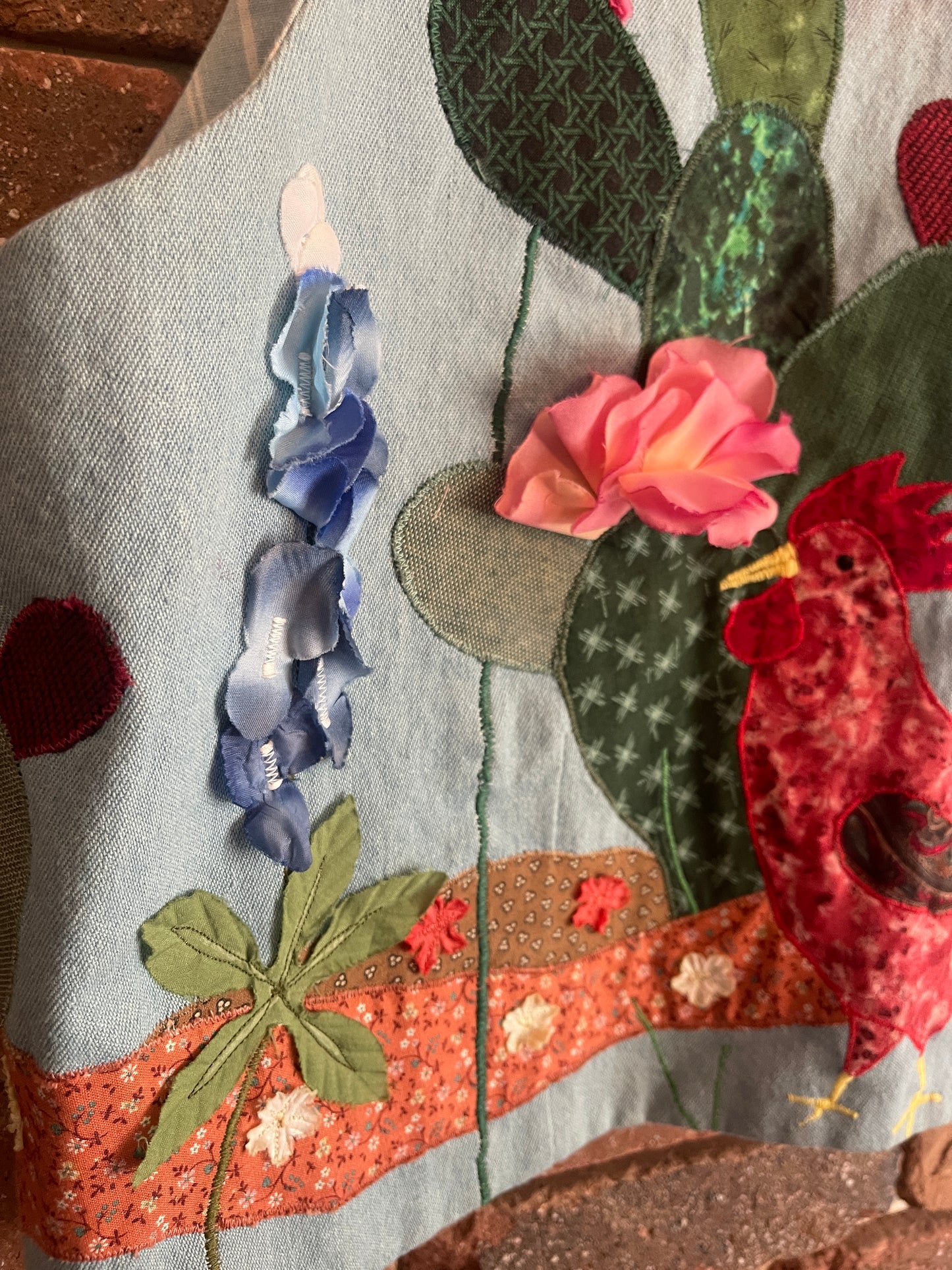 HANDMADE WILDFLOWER VEST