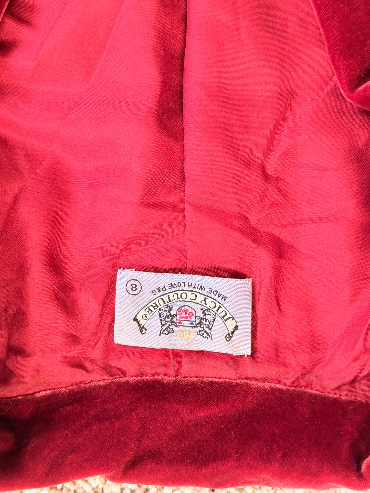 Juicy Couture Velvet Blazer