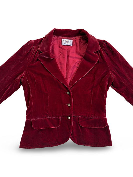 Juicy Couture Velvet Blazer